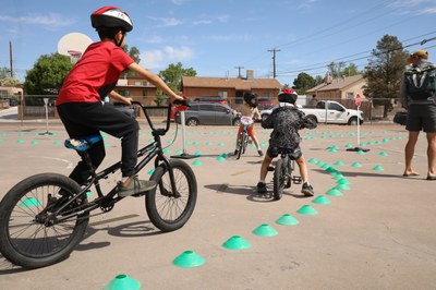 Bicycle Traffic Garden Grand Opening
