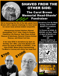 Howl & Growl Fundraiser