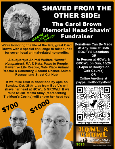Howl & Growl Fundraiser