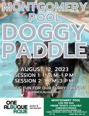 Montgomery Pool Doggy Paddle
