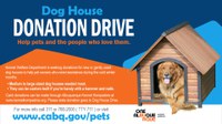 City Hosts Dog House Drive