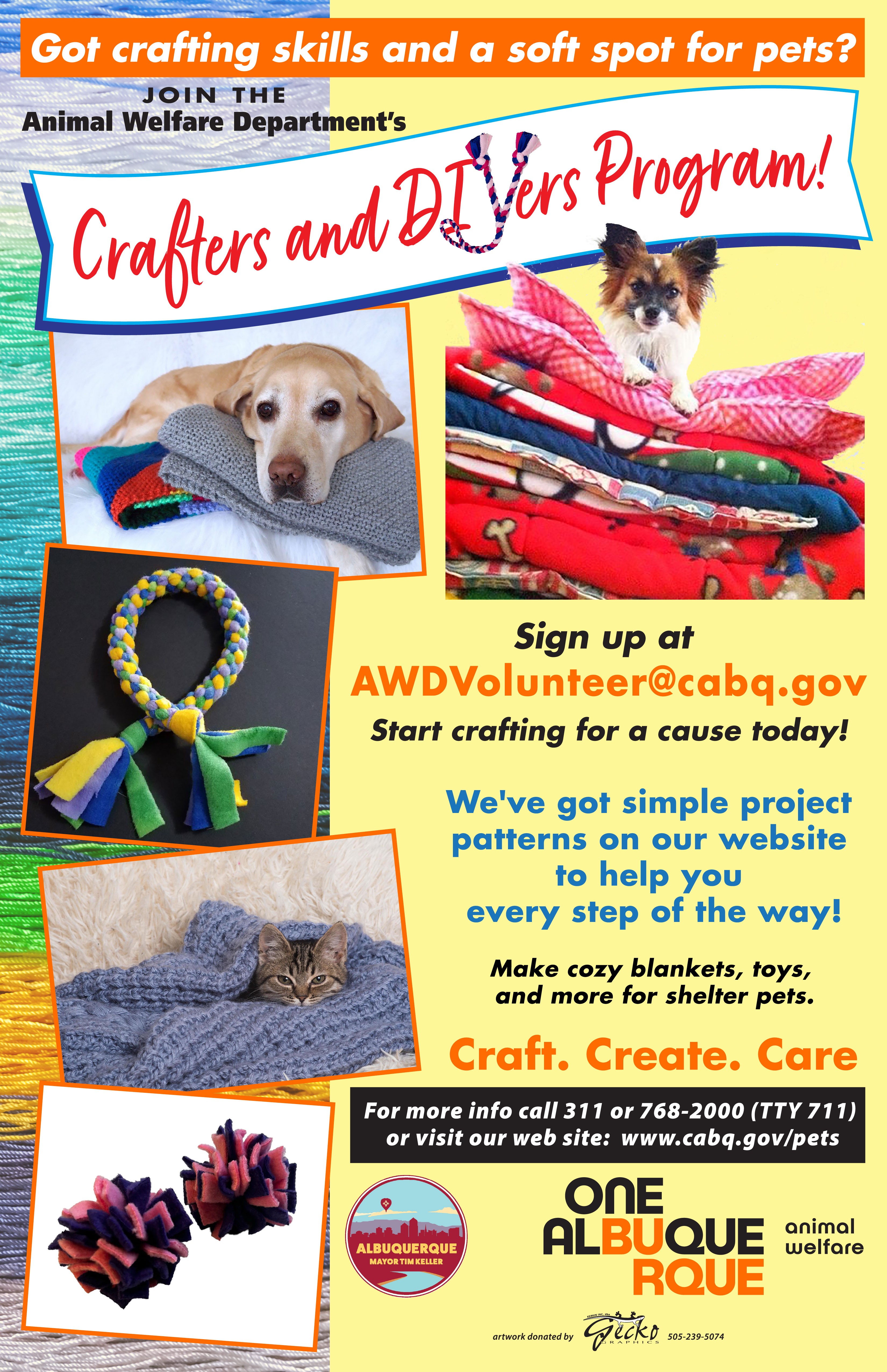 Support Shelter Pets from the Comfort of Your Home — City of Albuquerque