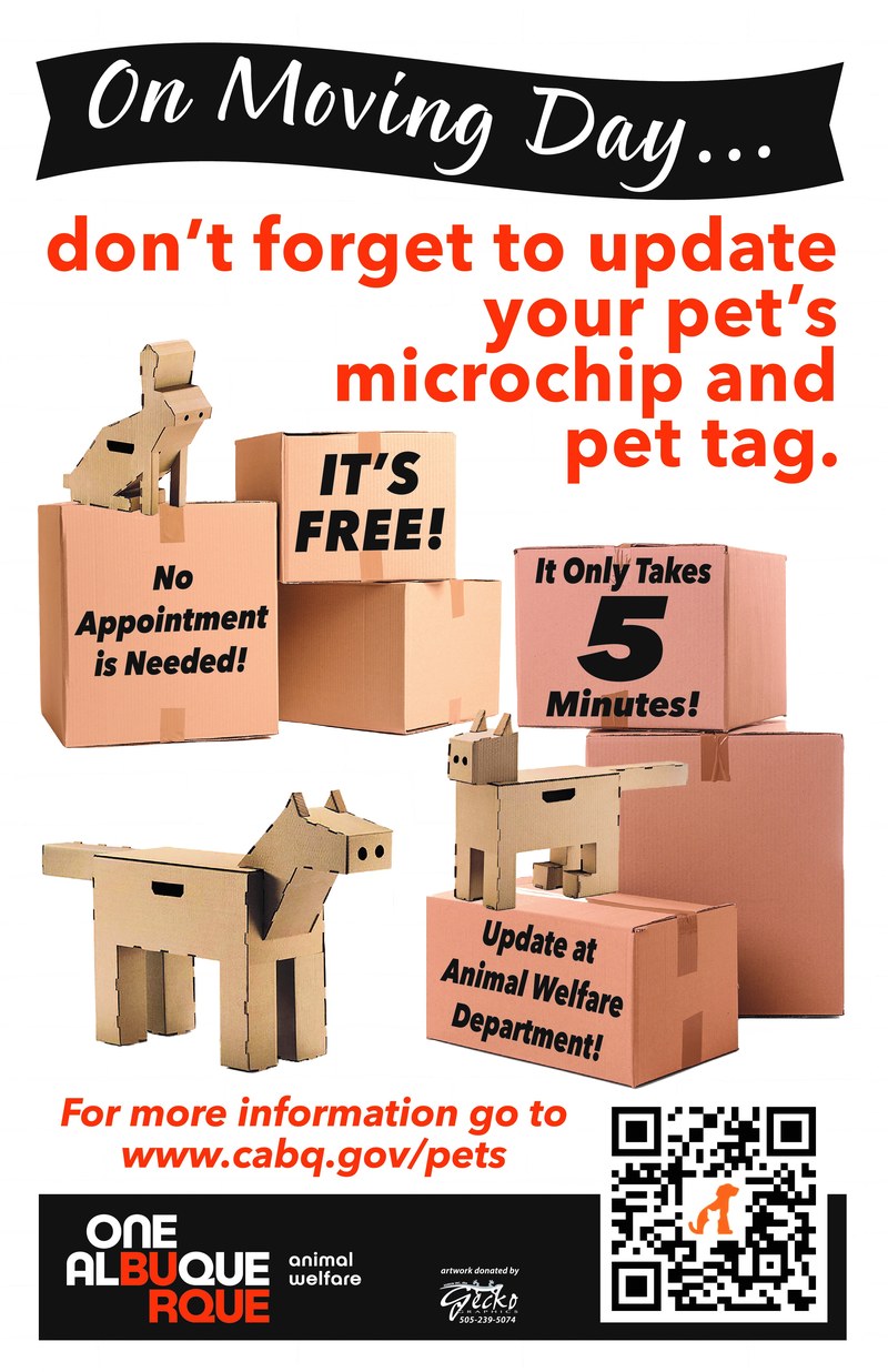 Moving Day – Is Your Pet Info Up to Date? Moving Day – Is Your Pet Info Up to Date?