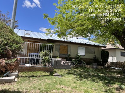 A dilapidated building in need or repair of demolition.