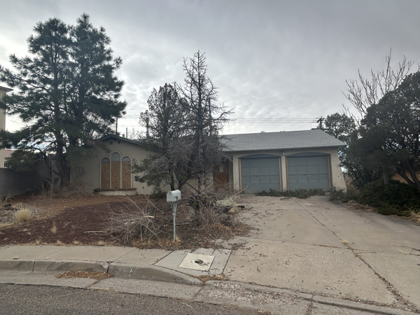 A dilapidated house in need of repair.