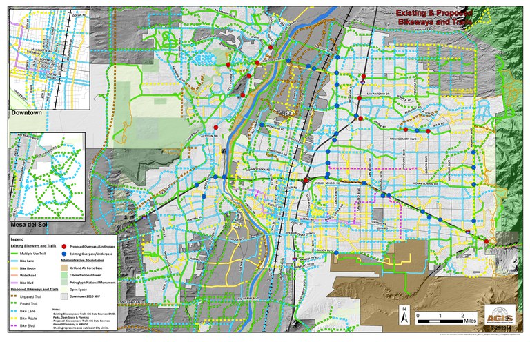 Existing Proposed Bikeways Trails