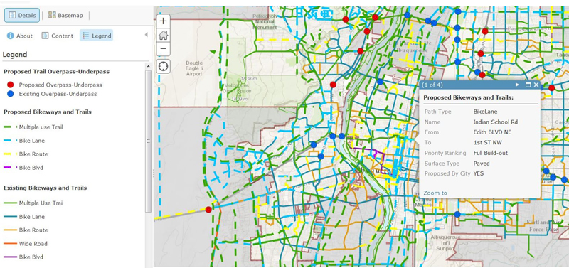 caption:Bikeways and Trails Facility Plan Interactive Map