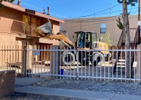 400 Mesilla SE-Demolition Begins 400 Mesilla SE-Demolition Begins