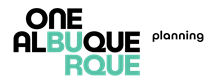 CABQ Planning Logo A PNG of the CABQ Planning logo, mint green, One Albuquerque.