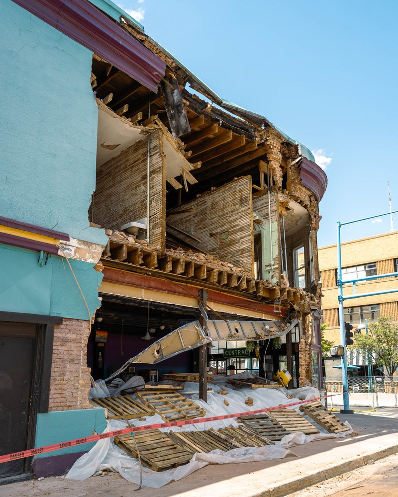 Update on Lindy’s Diner Collapse Inspection