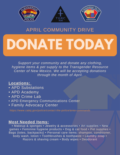 April Community Drive