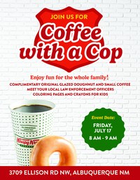 Coffee With a Cop