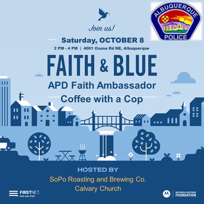 Coffee with a Cop- Faith & Blue
