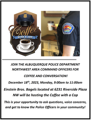 Coffee with a cop- NW