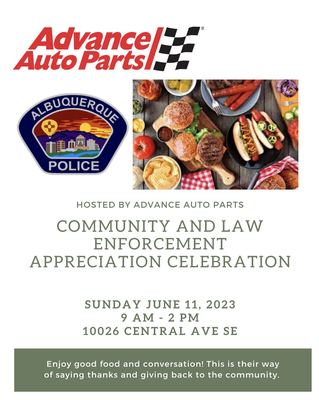 Community and Law Enforcement Appreciation Celebration