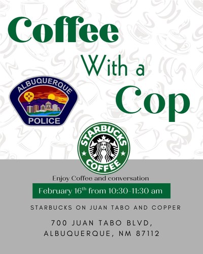 Feb. 16 Coffee with a Cop