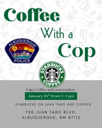Jan. 16 Coffee with a Cop
