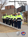 Albuquerque Police Department Monthly Report: October 2015 - Cover