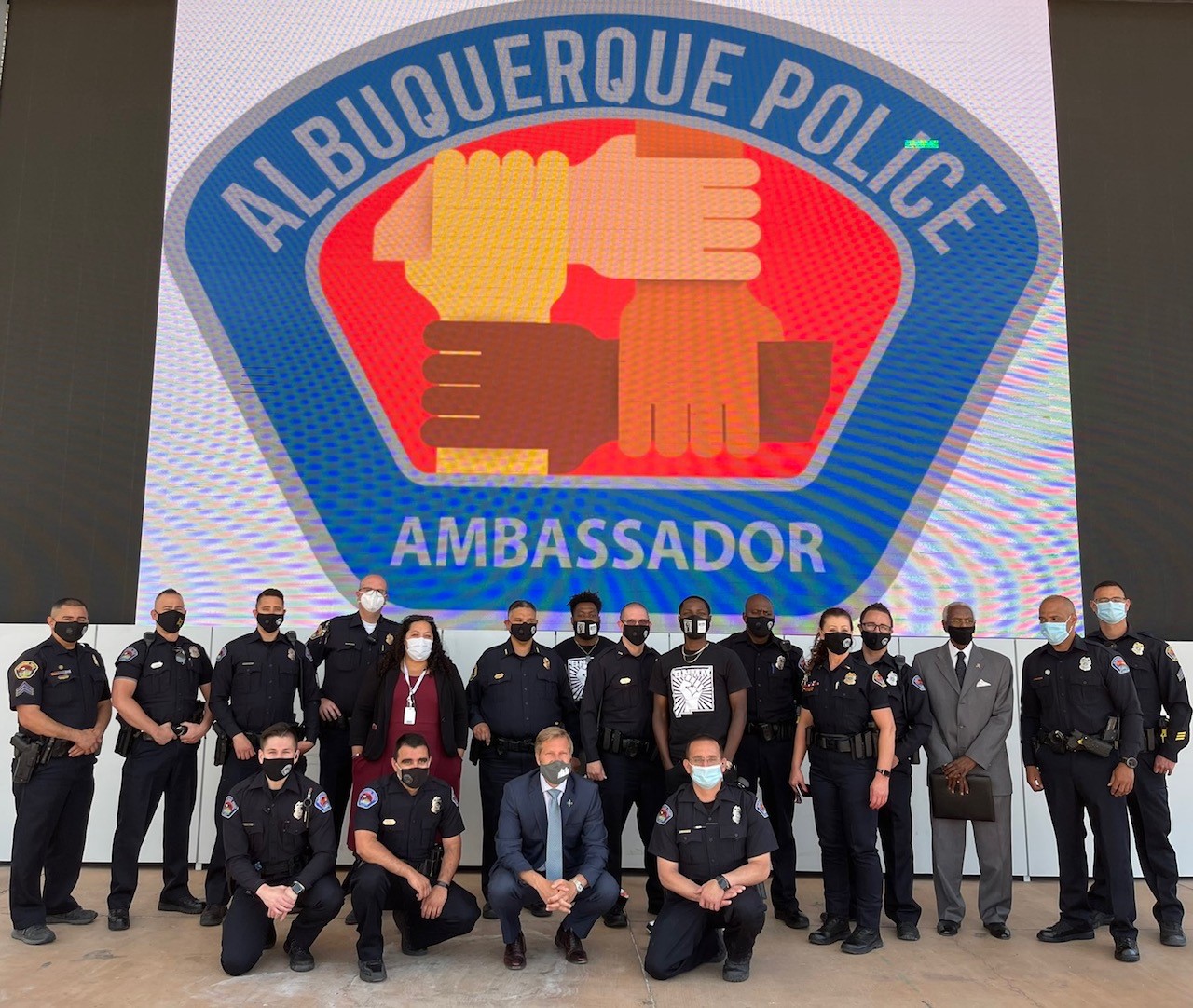Group picture of the APD Community Ambassadors
