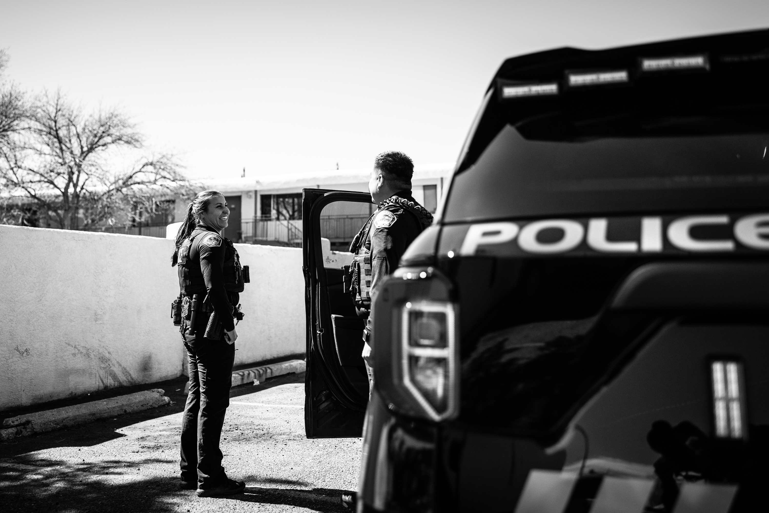Officers working in the Southeast