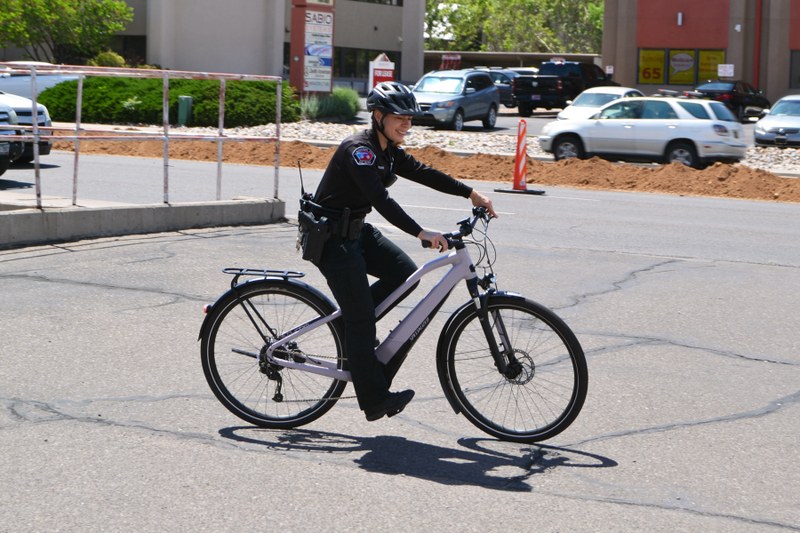 APD Officer on a Bike