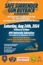 2024 Gun Buyback Flyer