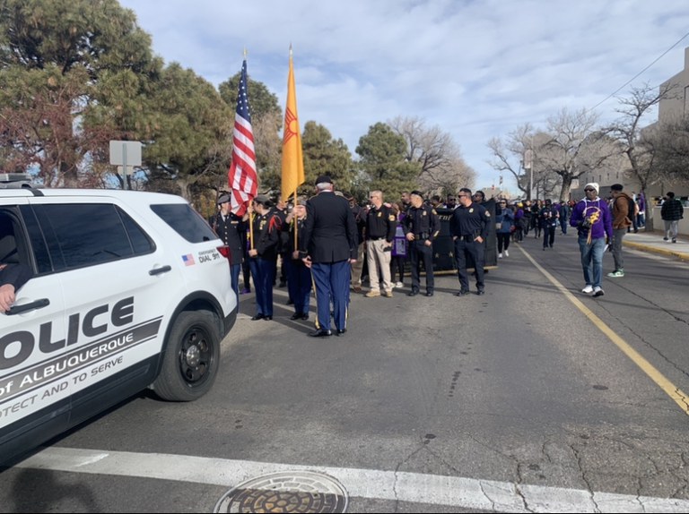APD participates in the 2023 MLK March 
