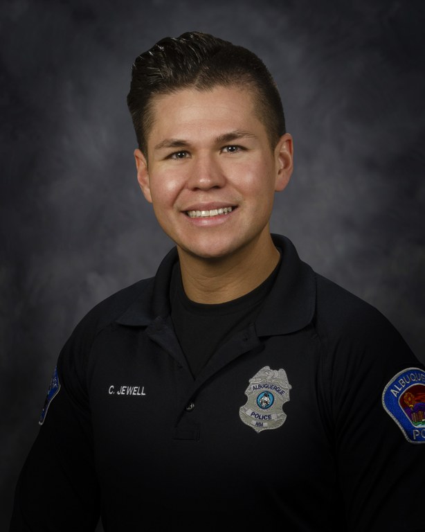 Headshot of Officer Chase Jewell. 