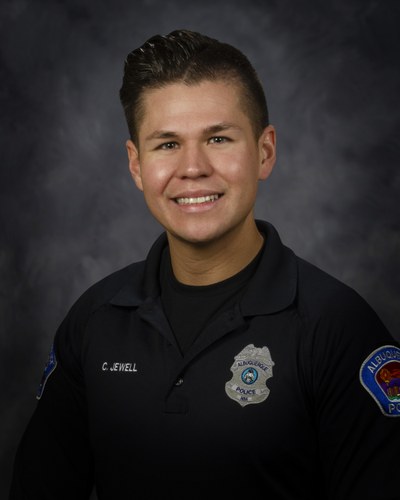 Headshot of Officer Chase Jewell./