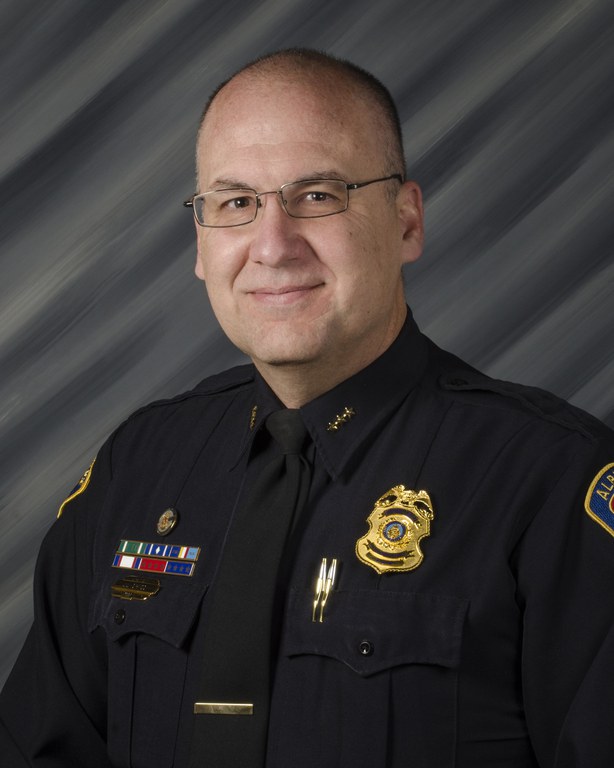 A JPEG of Deputy Chief of Police J.J. Griego.