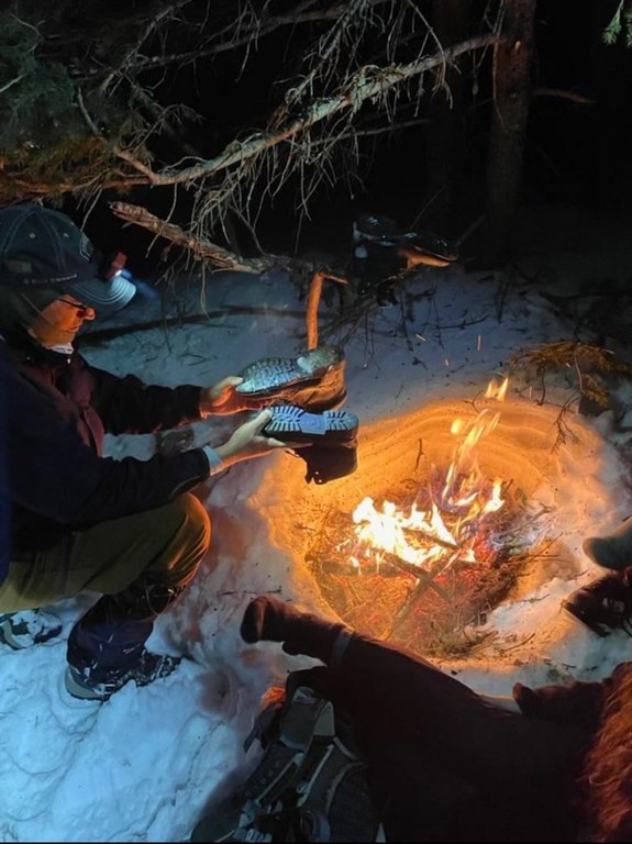 Open Space officers during La Luz Trail rescue. 