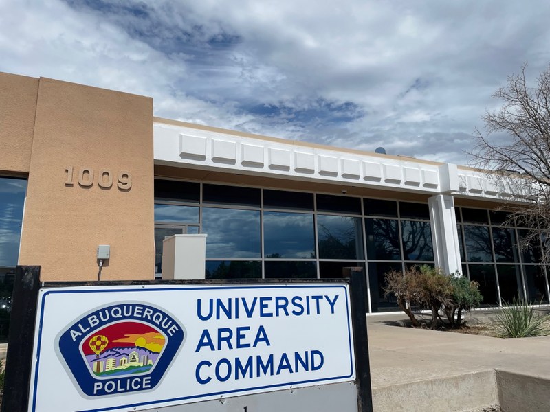 University Area Command Entrance Close Up
