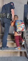 APD officer and community partners help father and 4-year old son get a home