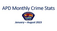 APD posts monthly crime stats