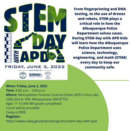 APD to host first STEM Day for kids APD to host first STEM Day for kids