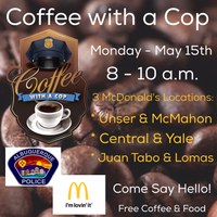 Citywide Coffee with a Cop Events