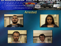 Four Suspects Arrested After Rash of Auto Burglaries