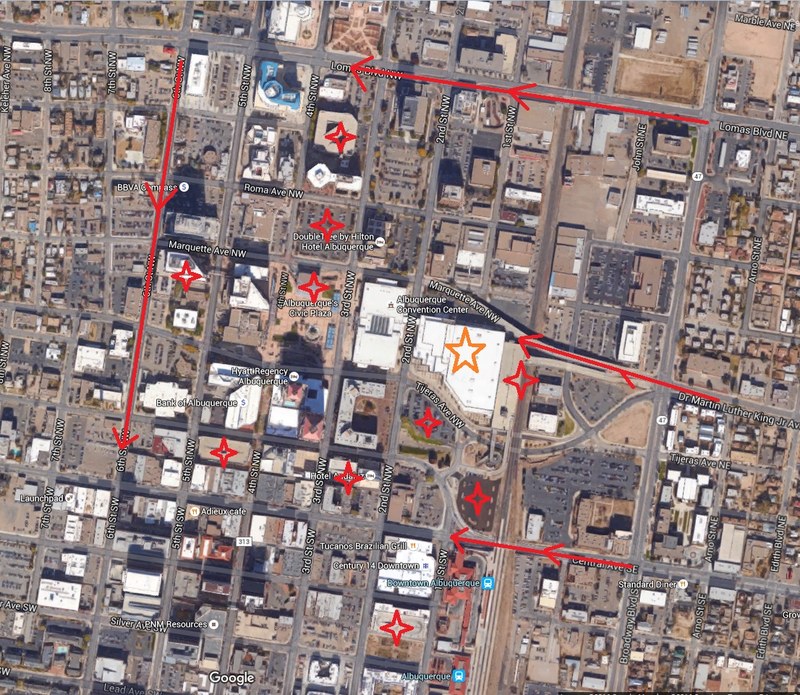 Parking for Donald Trump Rally Parking for Donald Trump Rally