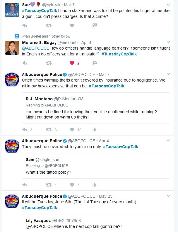#TuesdayCopTalk - Tuesday, June 5th #TuesdayCopTalk - Tuesday, June 5th