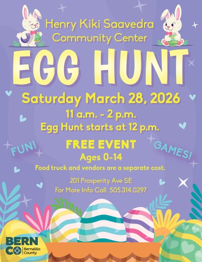 Egg Hunt at Henry “Kiki” Saavedra Community Center