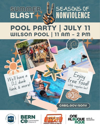 Pool Party at Wilson Pool