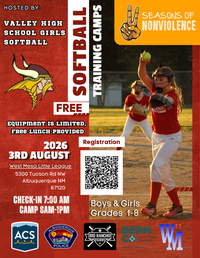 Seasons of Nonviolence Softball Camp 2026