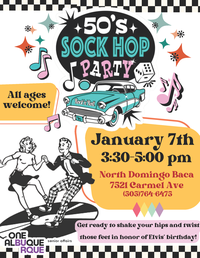 50's Sock Hop Party