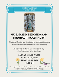 Angel Garden Dedication and Ribbon Cutting Ceremony