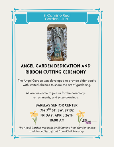 Angel Garden Dedication and Ribbon Cutting Ceremony