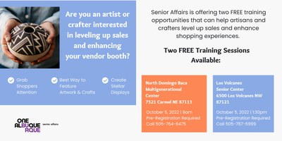 Artist and Crafter Display Training For Older Adults