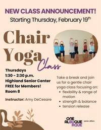 Chair Yoga Class