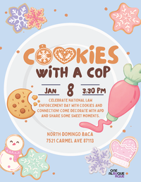 Cookies with a Cop