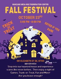 Fall Festival at Manzano Mesa