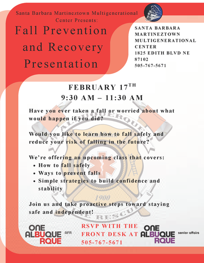 Fall Prevention and Recovery Presentation